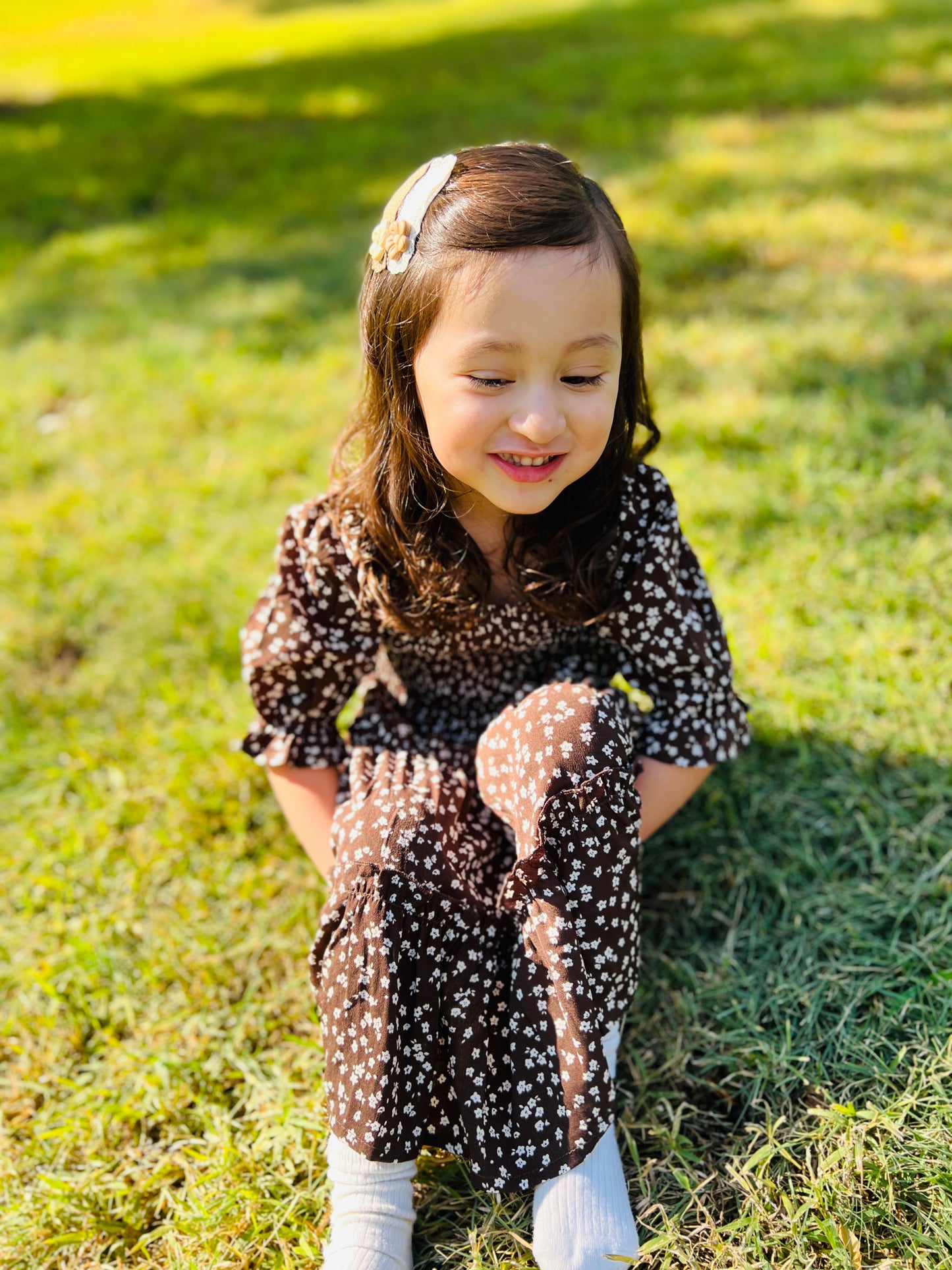 Beautiful Floral Leopard Dress