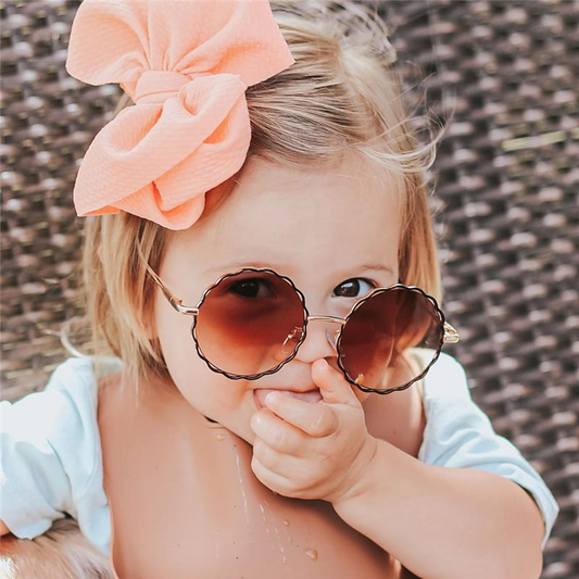 Flower Shaped Frame Sunglasses