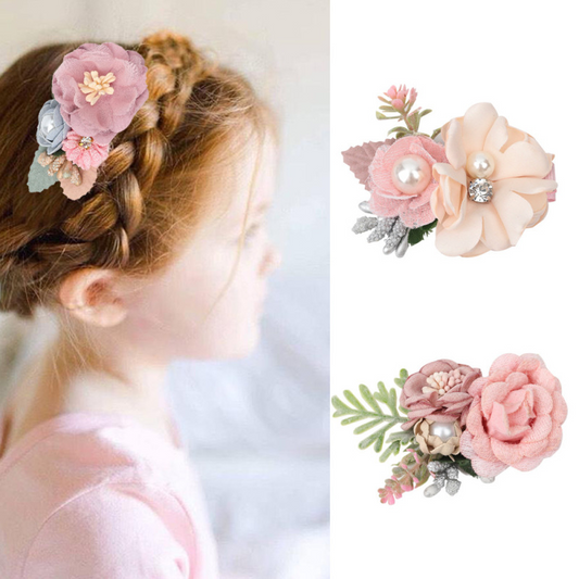 Hairpin Flower Girl