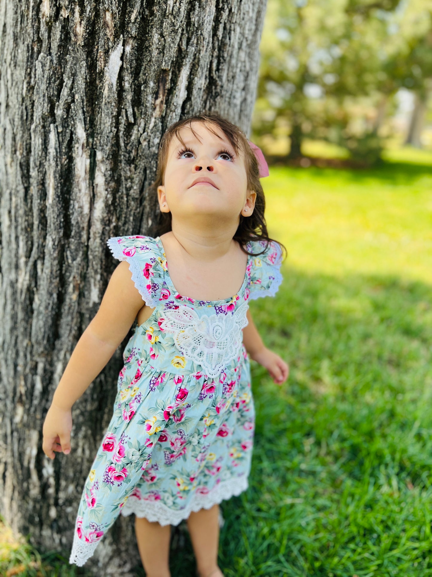 Sweet Girl flower Lace Dress